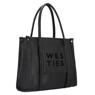 Bolsa Tote WESTIES Hbargus3we Vilaryad Sintetico Color Negro