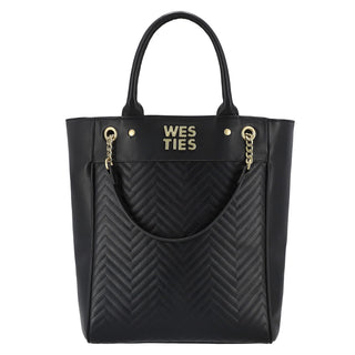 Bolsa Tote WESTIES Hbconrru2we Casshern Sintetico Color Negro