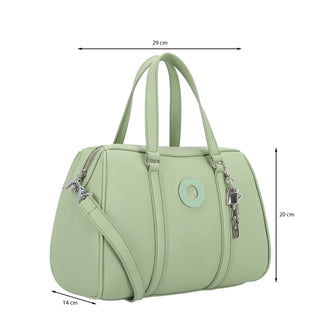 Bolsa de Mano WESTIES Hbgenotengwe  Sintetico Color Verde