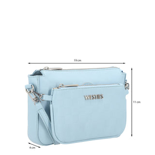 Bolsa Crossbody WESTIES Hbmompiani7we Jillabeel Sintetico Color Azul