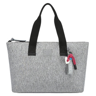 Bolsa Tote WESTIES Hbsourire4we Muxekeli Textil Color Gris