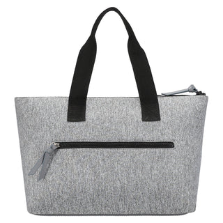 Bolsa Tote WESTIES Hbsourire4we Muxekeli Textil Color Gris