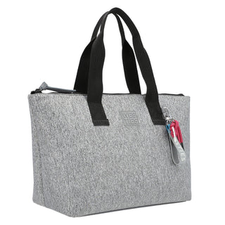 Bolsa Tote WESTIES Hbsourire4we Muxekeli Textil Color Gris