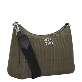 Bolsa Crossbody WESTIES Hbtaoutou4we Kilaxoto Textil Color Verde