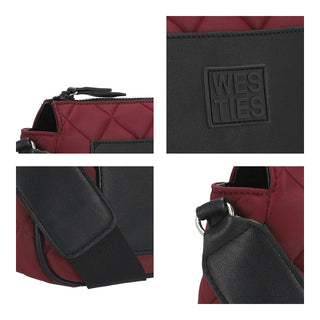 Bolsa Crossbody WESTIES Hbxaviuswe Muxekeli Textil Color Vino