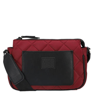 Bolsa Crossbody WESTIES Hbxaviuswe Muxekeli Textil Color Vino