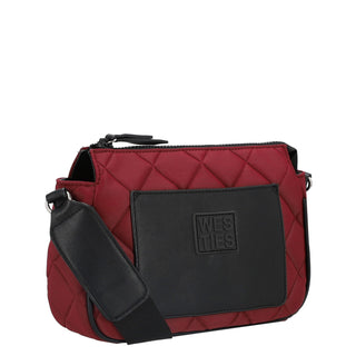 Bolsa Crossbody WESTIES Hbxaviuswe Muxekeli Textil Color Vino