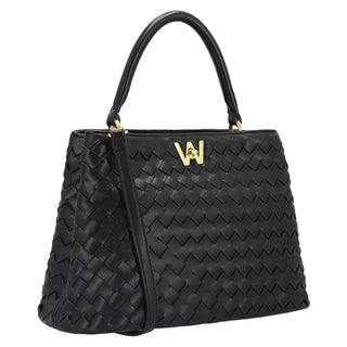 Bolsa de Mano WESTIES Hbaurianewe Barisan Sintetico Color Negro