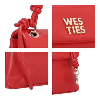 Bolsa tote WESTIES Hbcereus2we Guilieta Sintetico Color Rojo