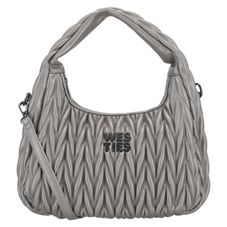 Bolsa Hobo WESTIES Hbcicciowe Wenzori Sintetico Color Metalico