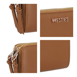 Cartera WESTIES Hbgianniwe Alize Sintetico Color Cafe