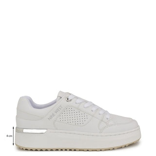 Tenis NINE WEST Wncamp3  Sintetico Color Blanco