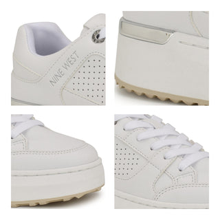 Tenis NINE WEST Wncamp3  Sintetico Color Blanco