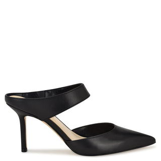 Zapato Destalonado NINE WEST Wndarian  Piel Color Negro