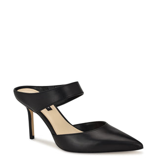 Zapato Destalonado NINE WEST Wndarian  Piel Color Negro