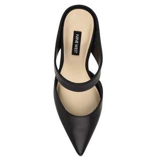 Zapato Destalonado NINE WEST Wndarian  Piel Color Negro