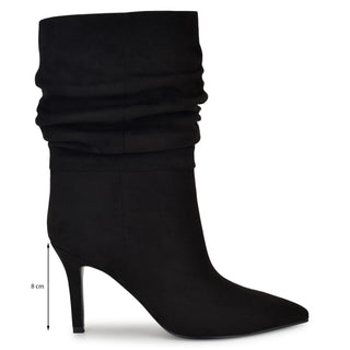 Bota NINE WEST Wnslouch2  Textil Color Negro