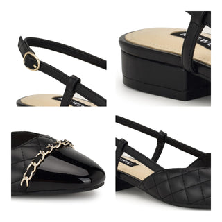 Balerina NINE WEST Wncharme3  Sintetico Color Negro