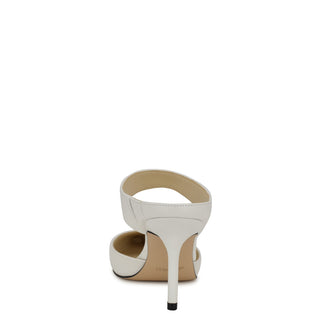 Zapato Destalonado NINE WEST Wndarian  Piel Color Blanco