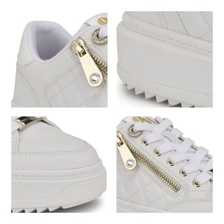 Tenis NINE WEST Wndulah3  Sintetico Color Blanco