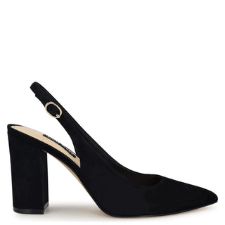 Zapatilla NINE WEST Wngompell  Gamuza Color Negro