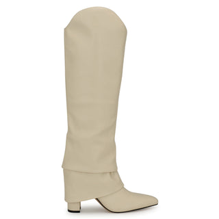 Bota NINE WEST Wnlindey3  Sintetico Color Blanco