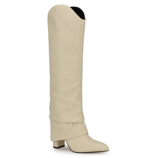 Bota NINE WEST Wnlindey3  Sintetico Color Blanco