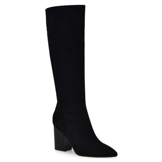 Bota NINE WEST Wnpeachey  Gamuza Color Negro