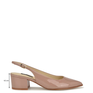 Zapatilla NINE WEST Wnprepp3  Charol piel Color Beige