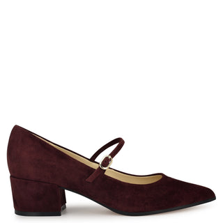 Zapatilla NINE WEST Wnprix  Gamuza Color Vino