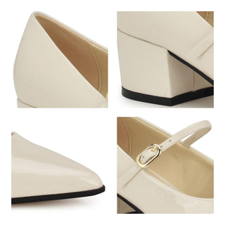 Zapatilla NINE WEST Wnprix3  Charol piel Color Blanco