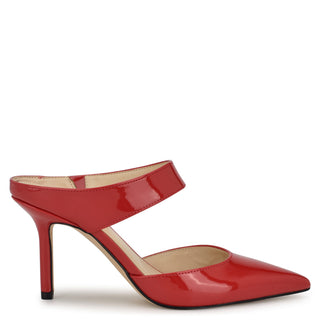 Zapato Destalonado NINE WEST Wndarian3  Piel acabado charol Color Rojo