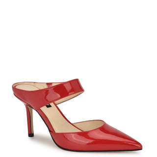 Zapato Destalonado NINE WEST Wndarian3  Piel acabado charol Color Rojo