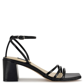 Sandalia NINE WEST Wnembae3  Charol piel Color Negro