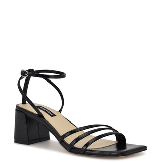 Sandalia NINE WEST Wnembae3  Charol piel Color Negro