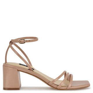 Sandalia NINE WEST Wnembae3  Charol piel Color Beige