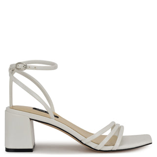 Sandalia NINE WEST Wnembae3  Charol piel Color Blanco