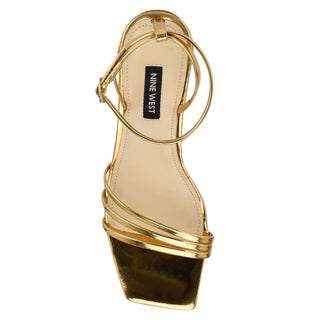 Sandalia NINE WEST Wnembae3  Sintetico Color Metalico