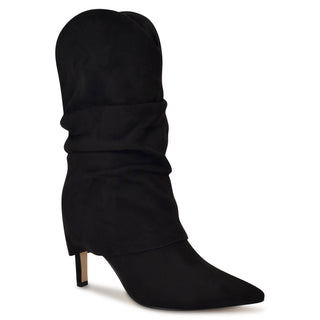 Bota NINE WEST Wnglitch2  Gamuza Color Negro