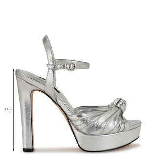 Sandalia NINE WEST Wnwinne3  Sintetico Color Metalico