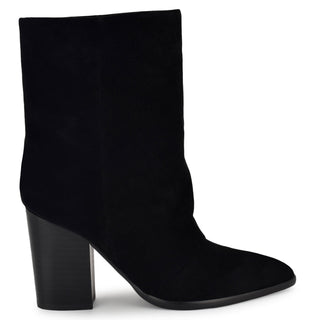 Bota con Tacon NINE WEST Wnchaye  Gamuza Color Negro