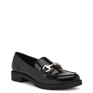 Mocasin NINE WEST Wnnewdale3  Charol piel Color Negro