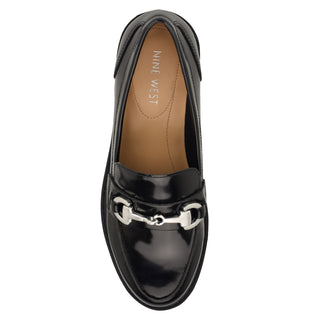 Mocasin NINE WEST Wnnewdale3  Charol piel Color Negro