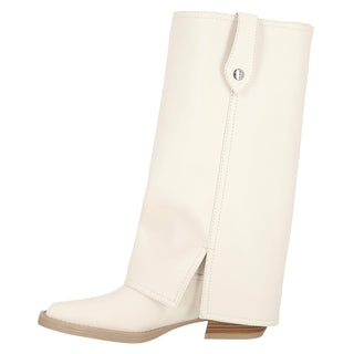 Bota Alta WESTIES Wetsuchi  Sintetico Color Blanco