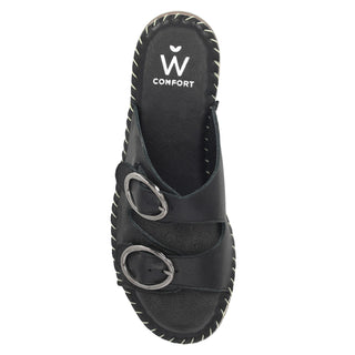 Zapato con Plataforma W CONFORT Wtolivier  Piel Color Negro