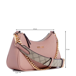 Bolsa tote NINE WEST Ngx139273 Bona Sintetico Color Rosa