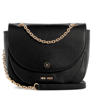 Bolsa Crossbody NINE WEST Ngb139821 Brecken Sintetico Color Negro