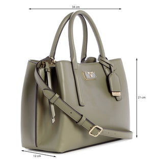 Bolsa de Mano NINE WEST Ngn137306 Leonel Sintetico Color Verde