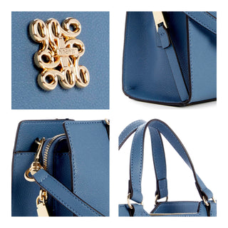 Bolsa de Mano NINE WEST Ngx139706 Shiloh Sintetico Color Azul