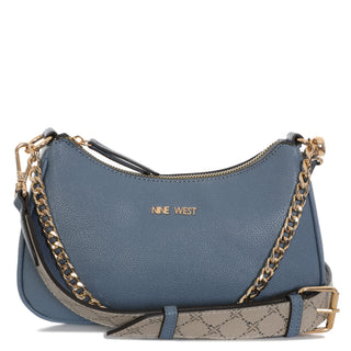 Bolsa tote NINE WEST Ngx139273 Bona Sintetico Color Azul